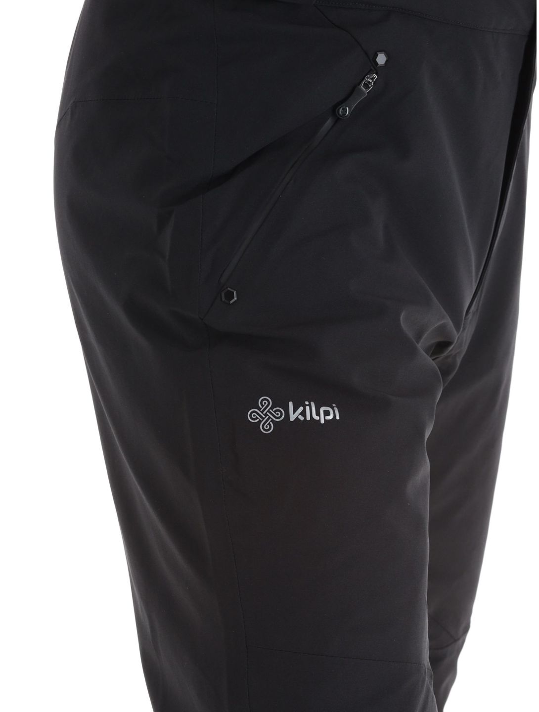 Kilpi, Methone-M pantalones de esquí hombres Black negro 