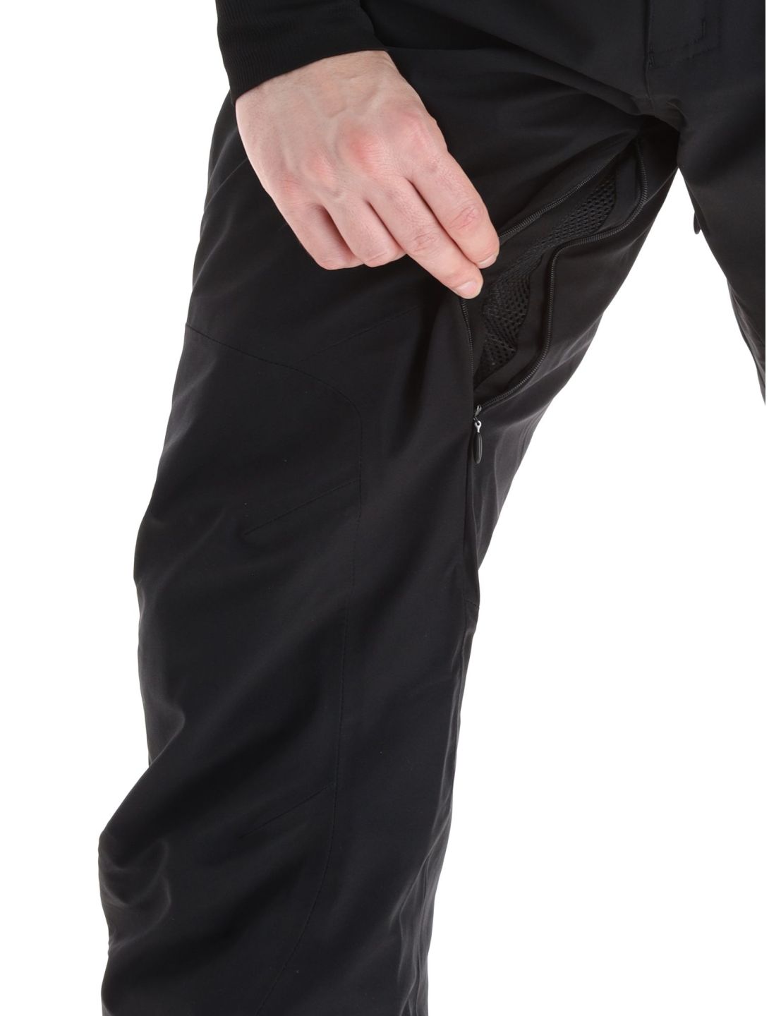 Kilpi, Methone-M pantalones de esquí hombres Black negro 