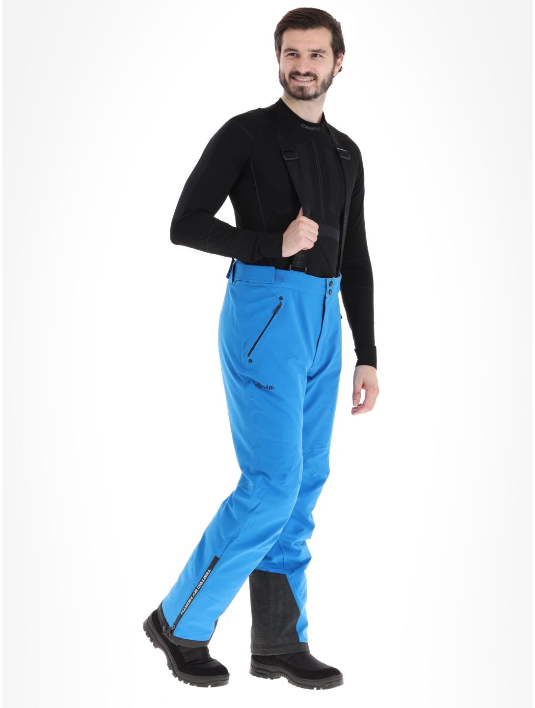 Kilpi, Methone-M pantalones de esquí hombres Blue azul 