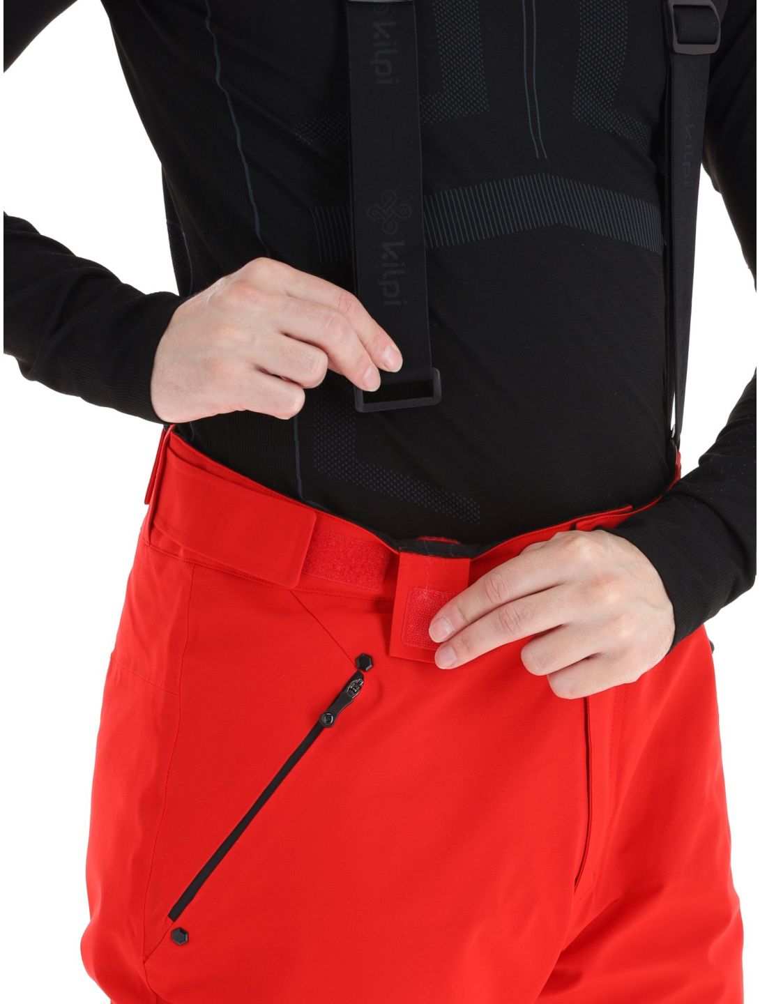 Kilpi, Methone-M pantalones de esquí hombres Red rojo 