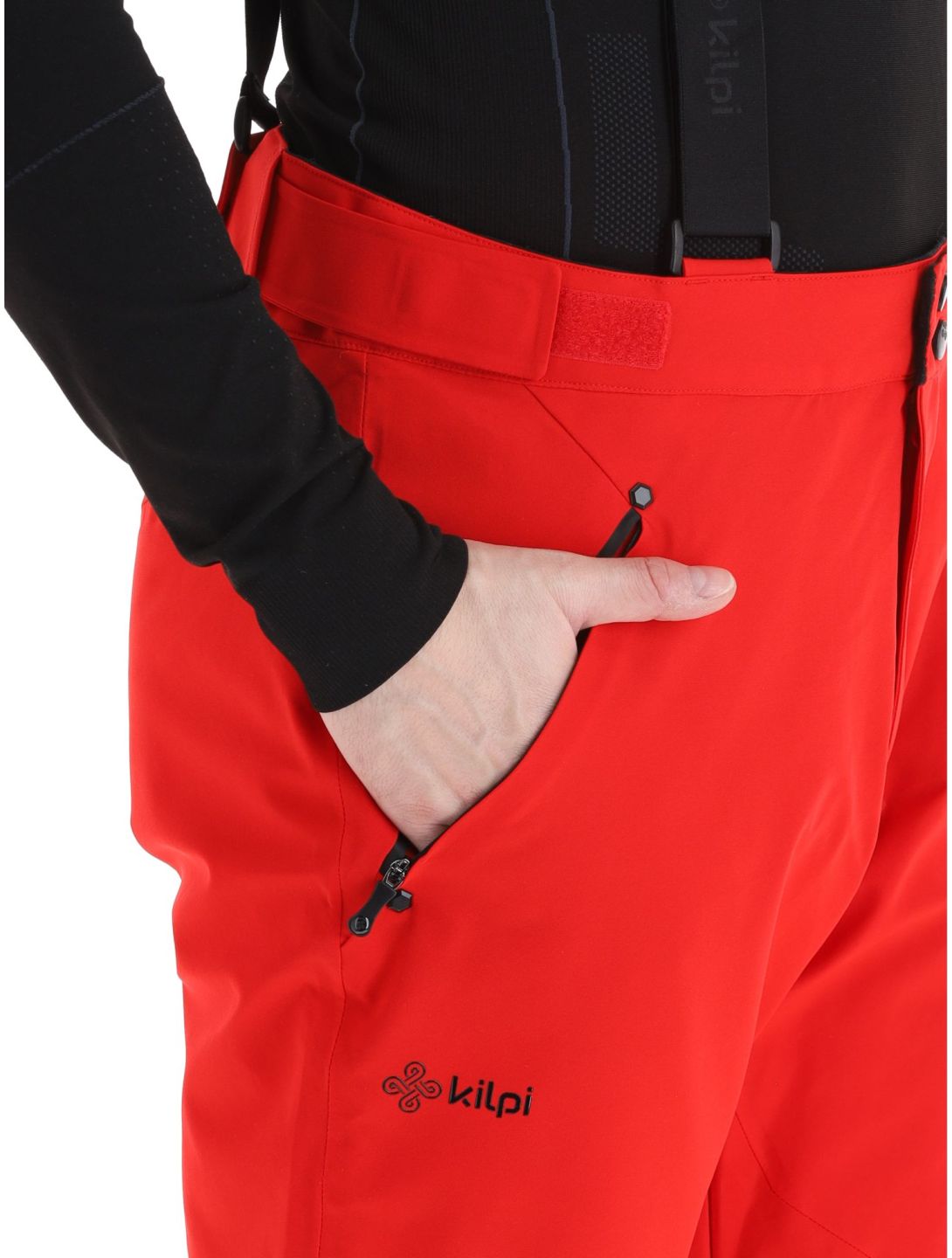 Kilpi, Methone-M pantalones de esquí hombres Red rojo 