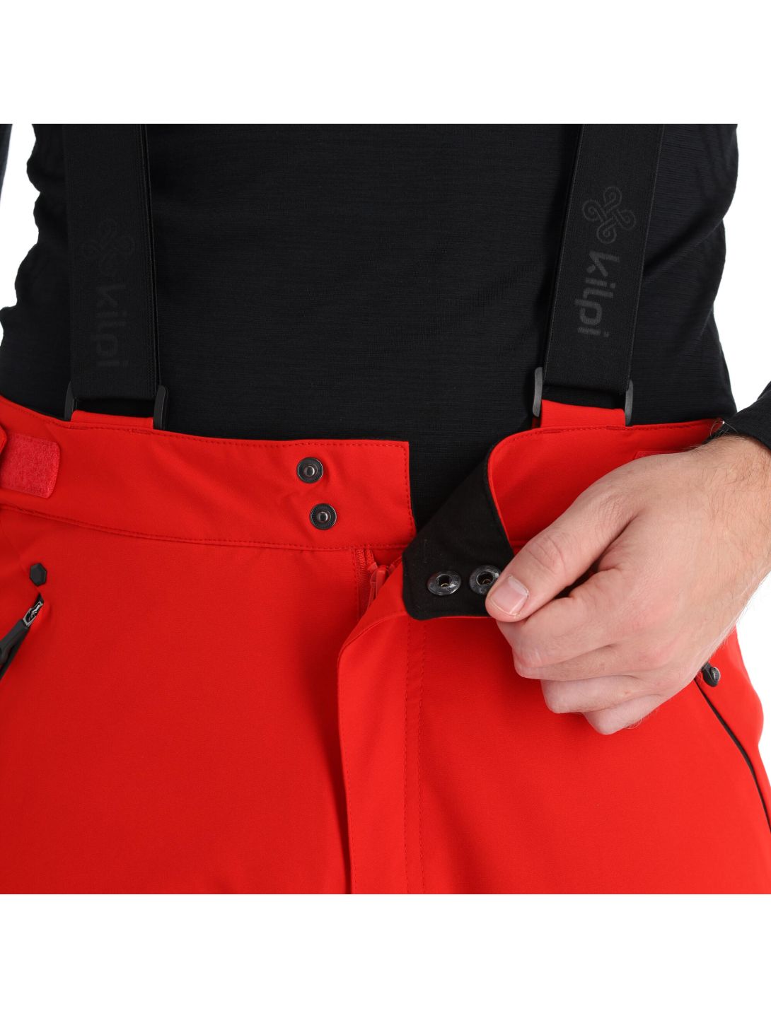 Kilpi, Methone-M pantalones de esquí hombres rojo 