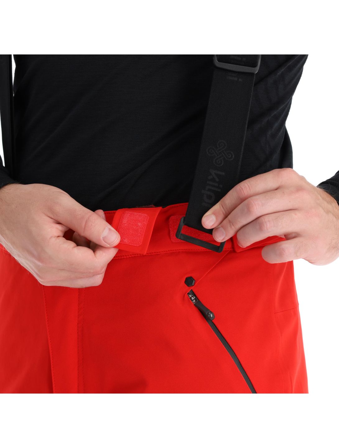 Kilpi, Methone-M pantalones de esquí hombres rojo 