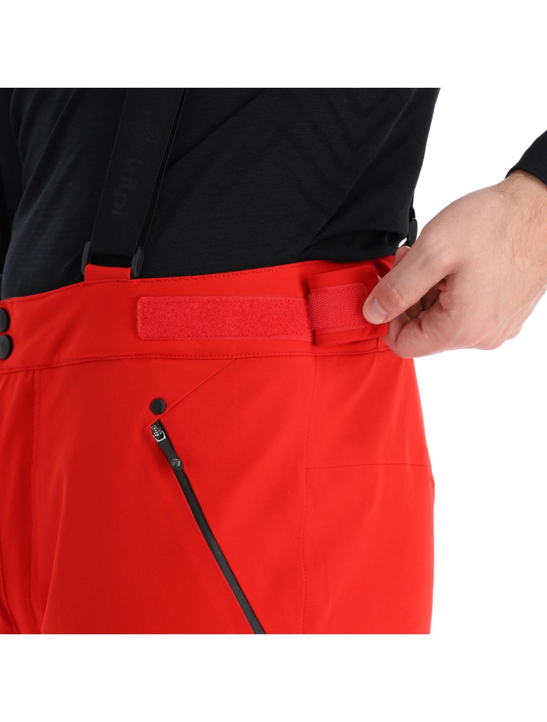 Kilpi, Methone-M pantalones de esquí hombres rojo 