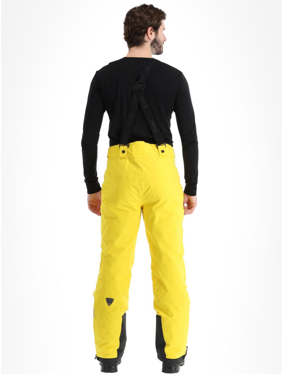 Kilpi, Methone-M pantalones de esquí hombres Yellow amarillo 