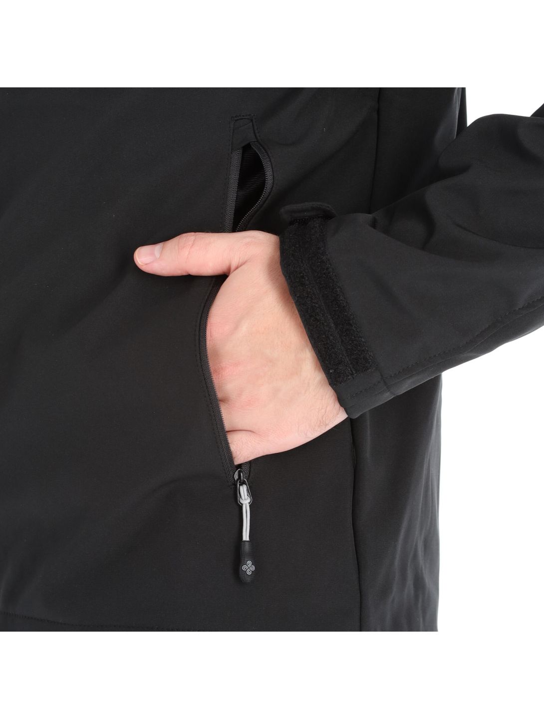 Kilpi, Milo-M chaqueta de esquí softshell hombres negro 