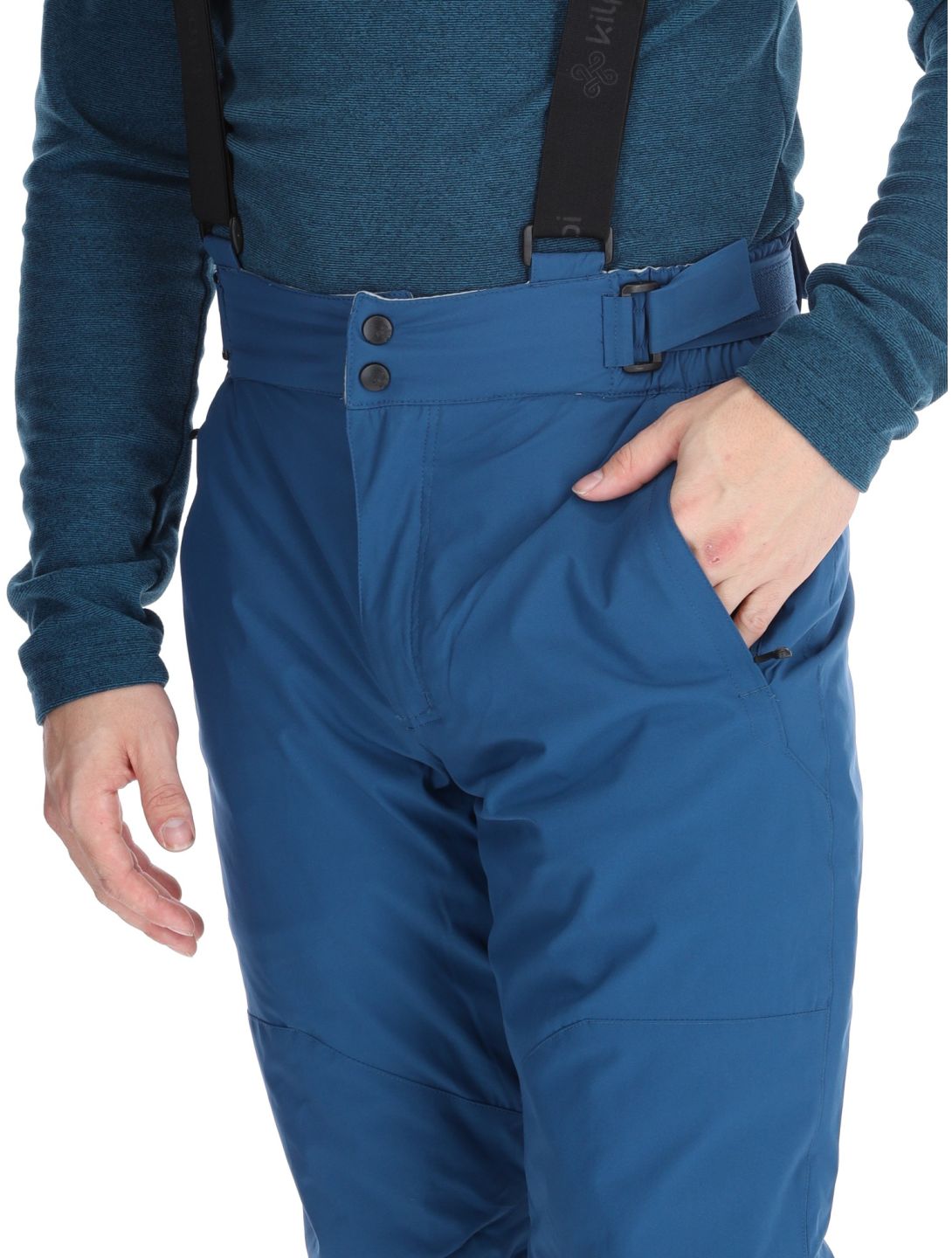 Kilpi, MIMAS pantalones de esquí hombres Dark Blue azul 