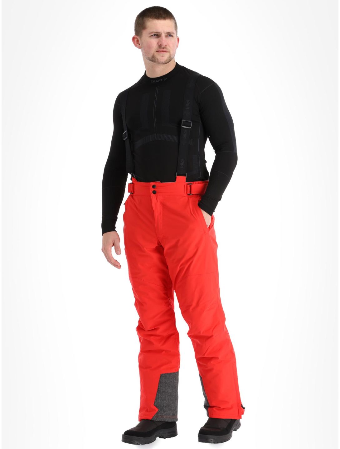 Kilpi, Mimas-M pantalones de esquí hombres Red rojo 