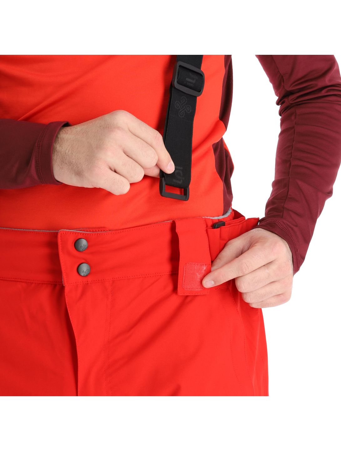 Kilpi, Mimas-M pantalones de esquí hombres rojo 