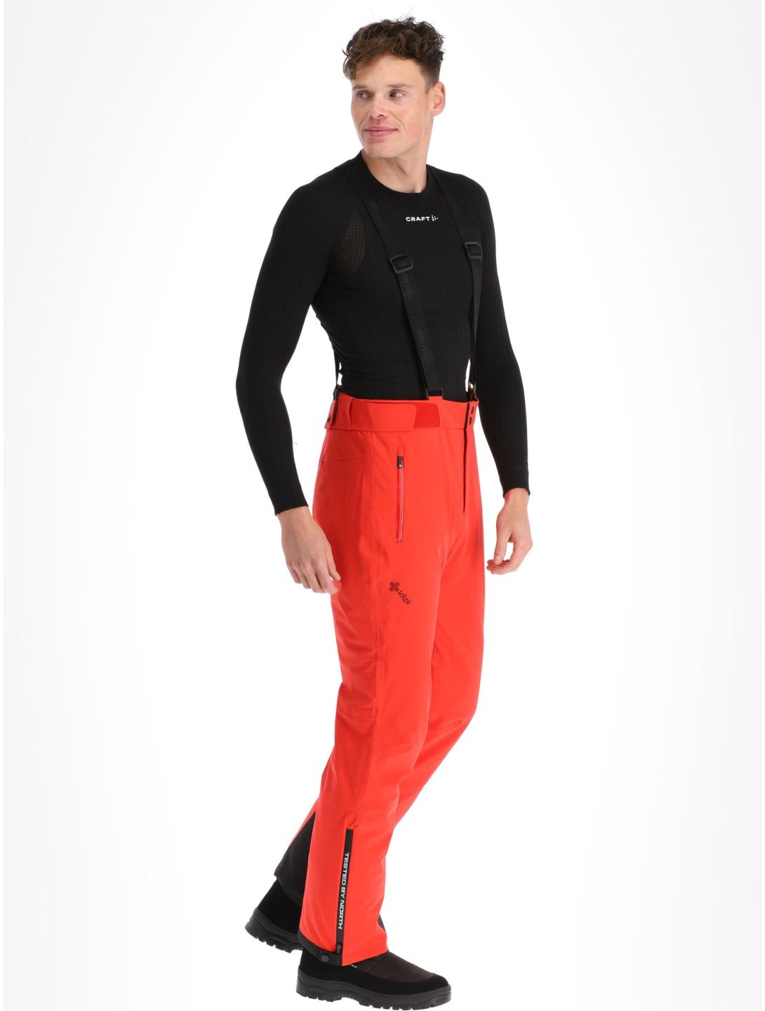 Kilpi, Ravel-M pantalones de esquí hombres Red rojo 