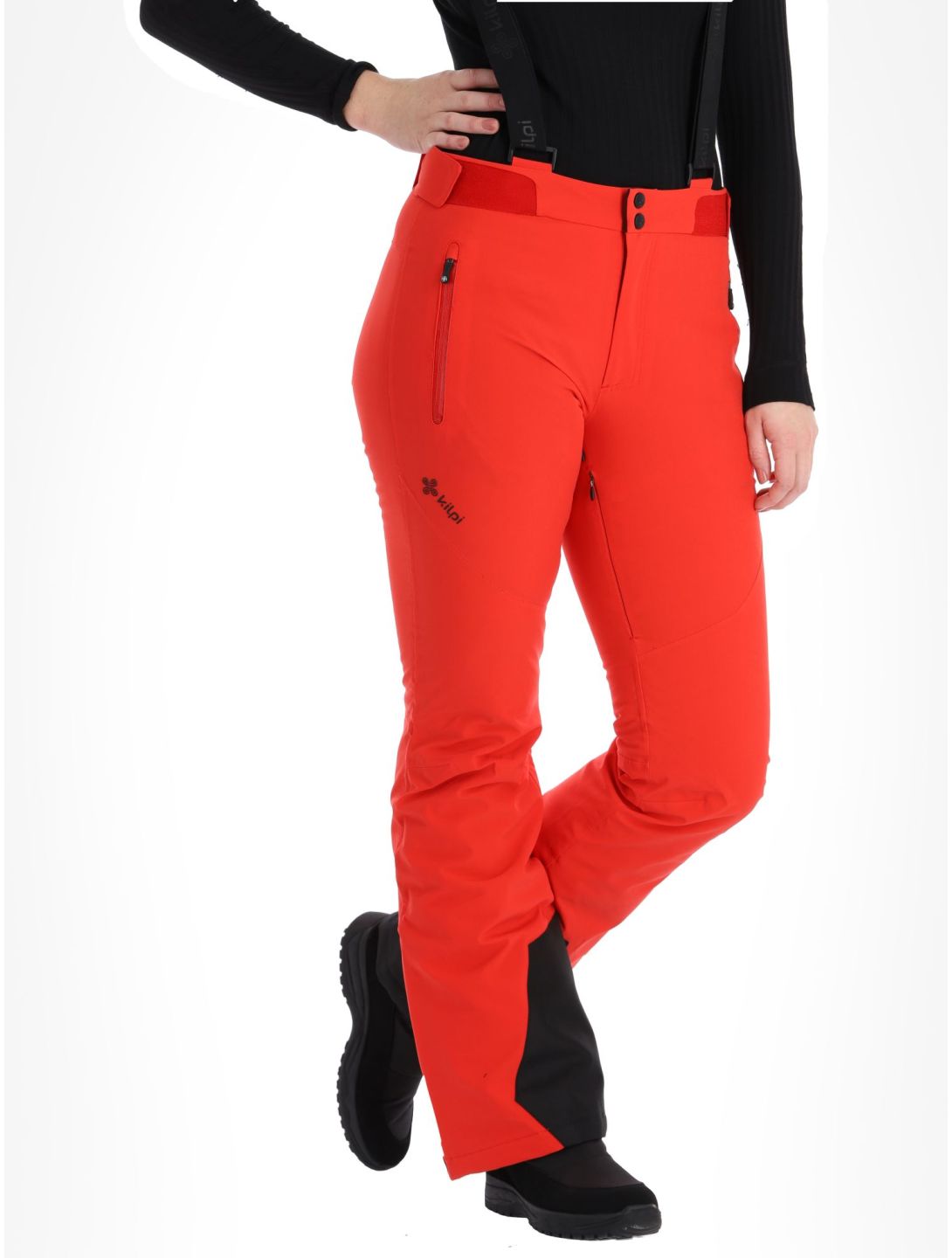 Kilpi, Ravel-W pantalones de esquí mujeres Red rojo 