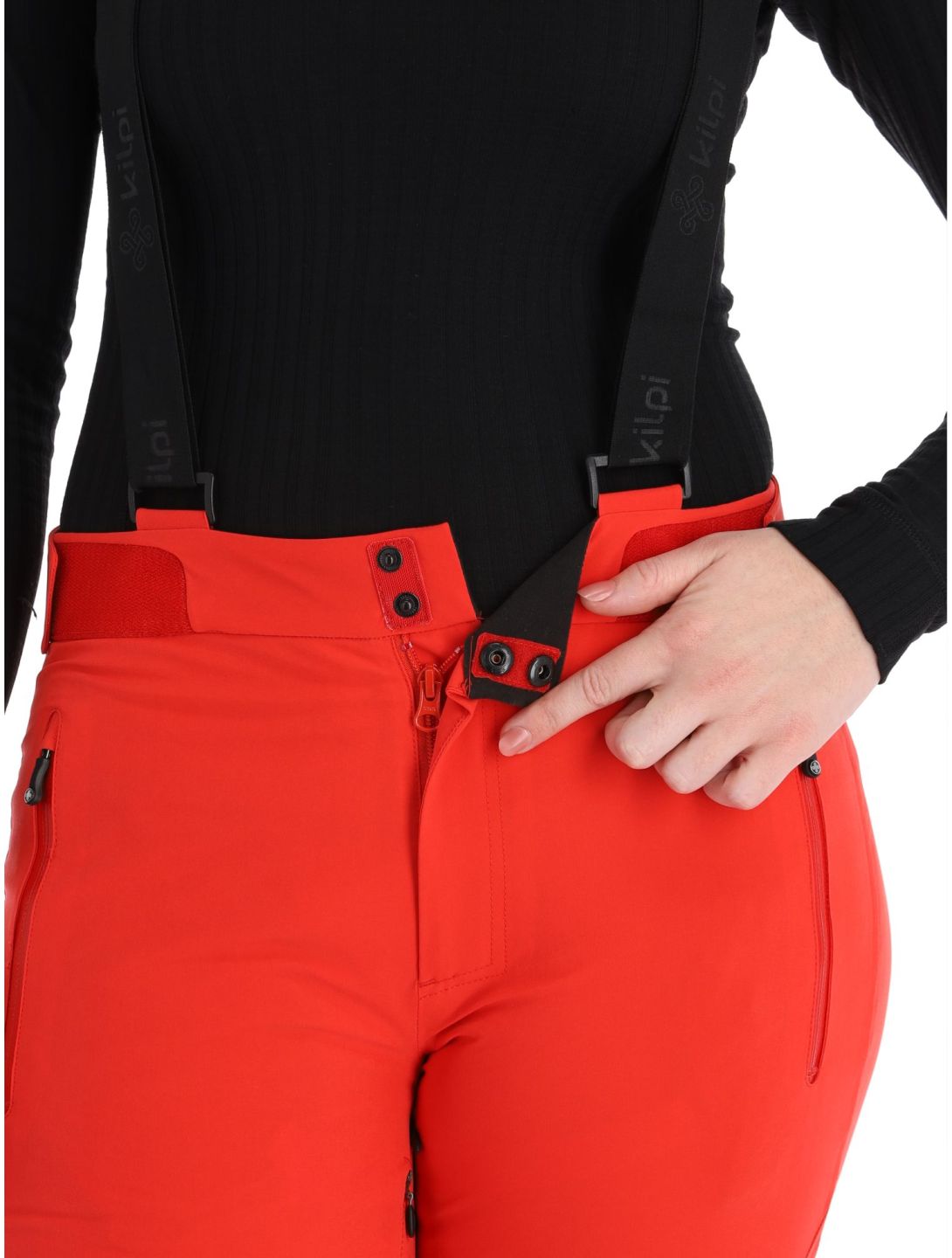 Kilpi, Ravel-W pantalones de esquí mujeres Red rojo 