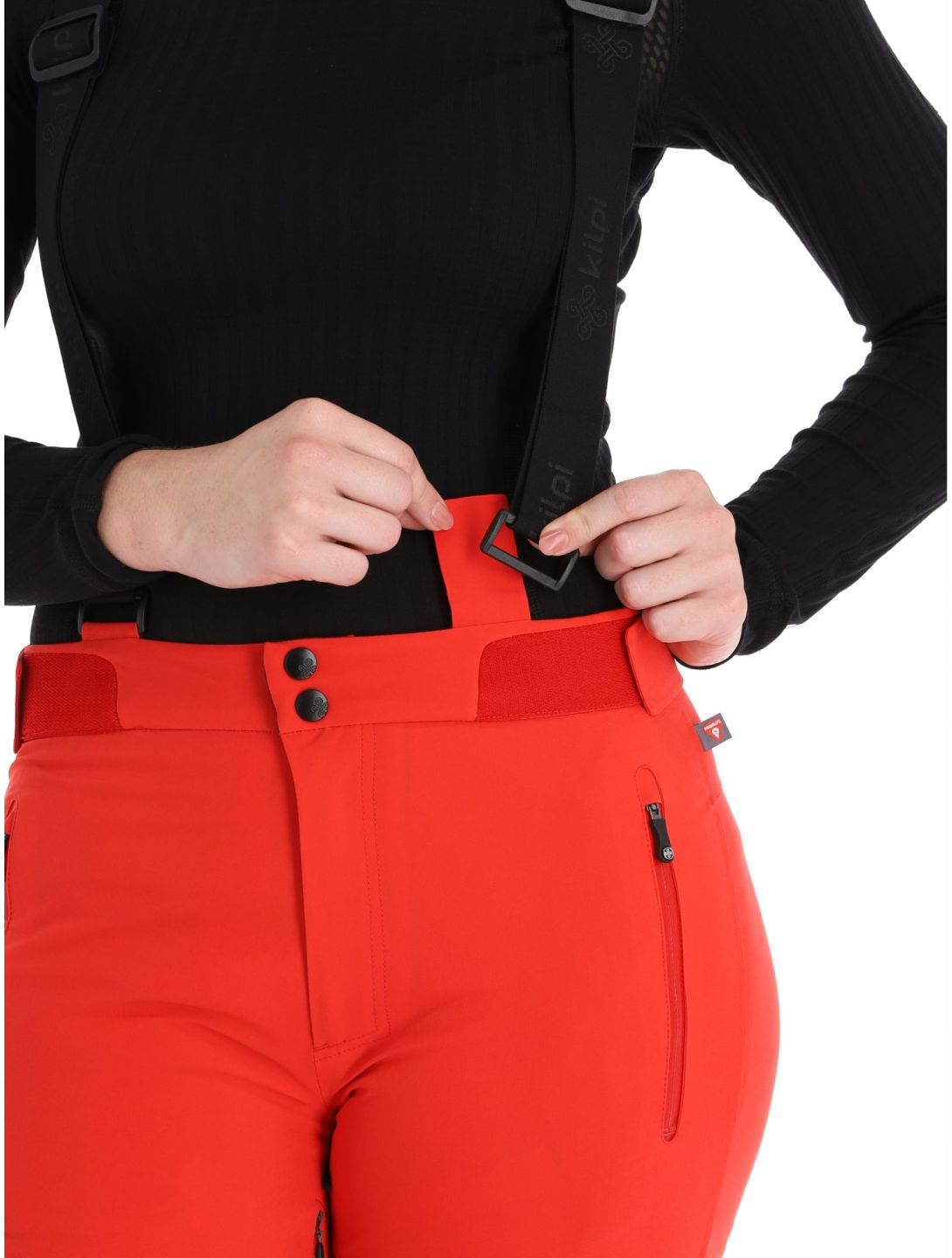 Kilpi, Ravel-W pantalones de esquí mujeres Red rojo 