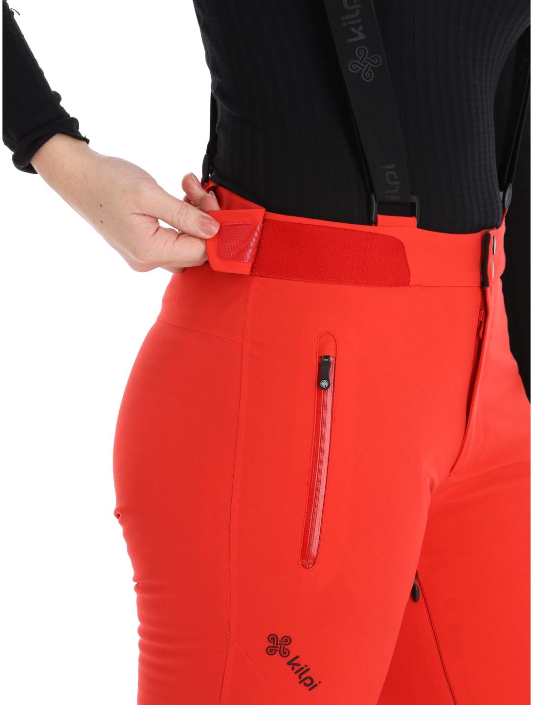 Kilpi, Ravel-W pantalones de esquí mujeres Red rojo 