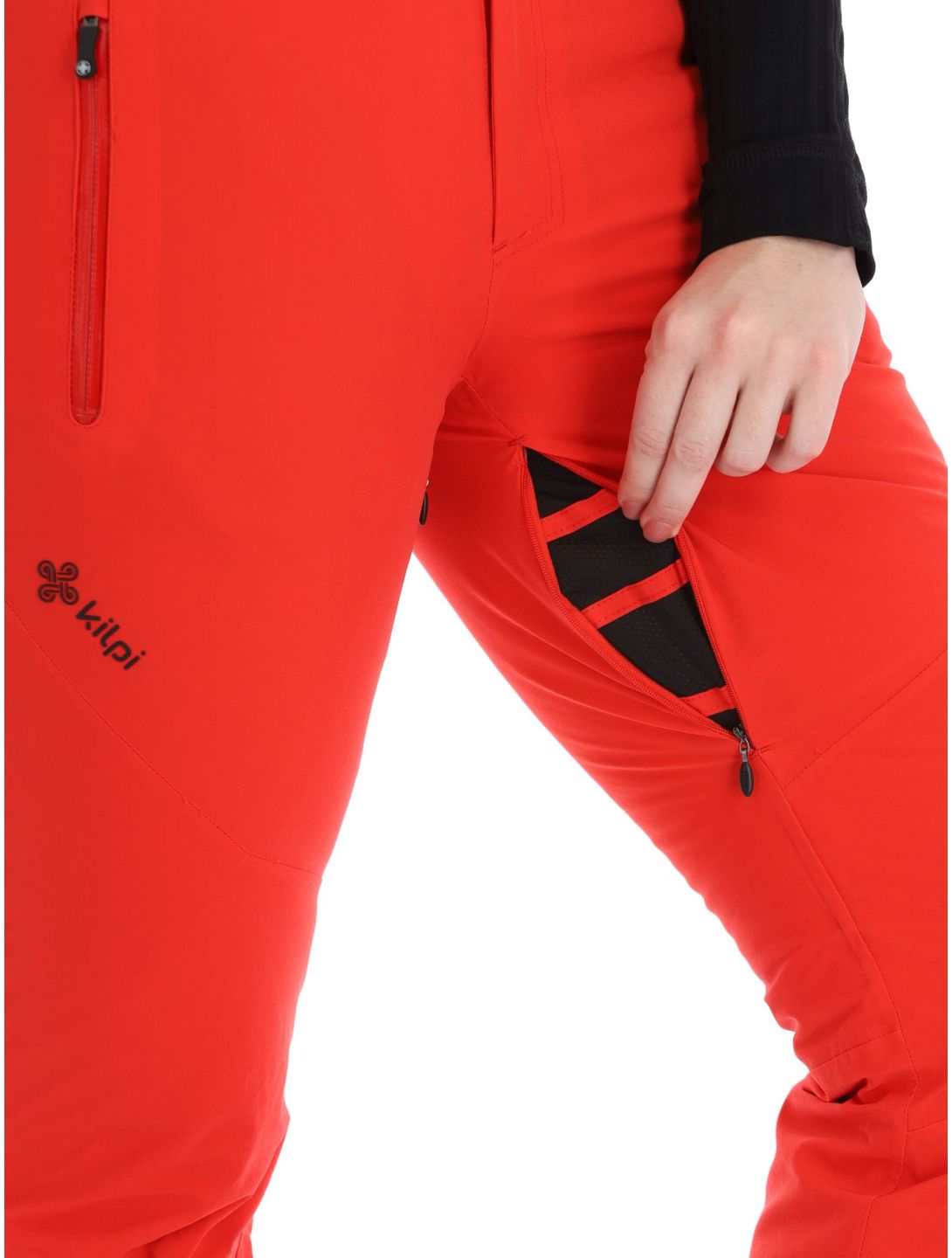 Kilpi, Ravel-W pantalones de esquí mujeres Red rojo 