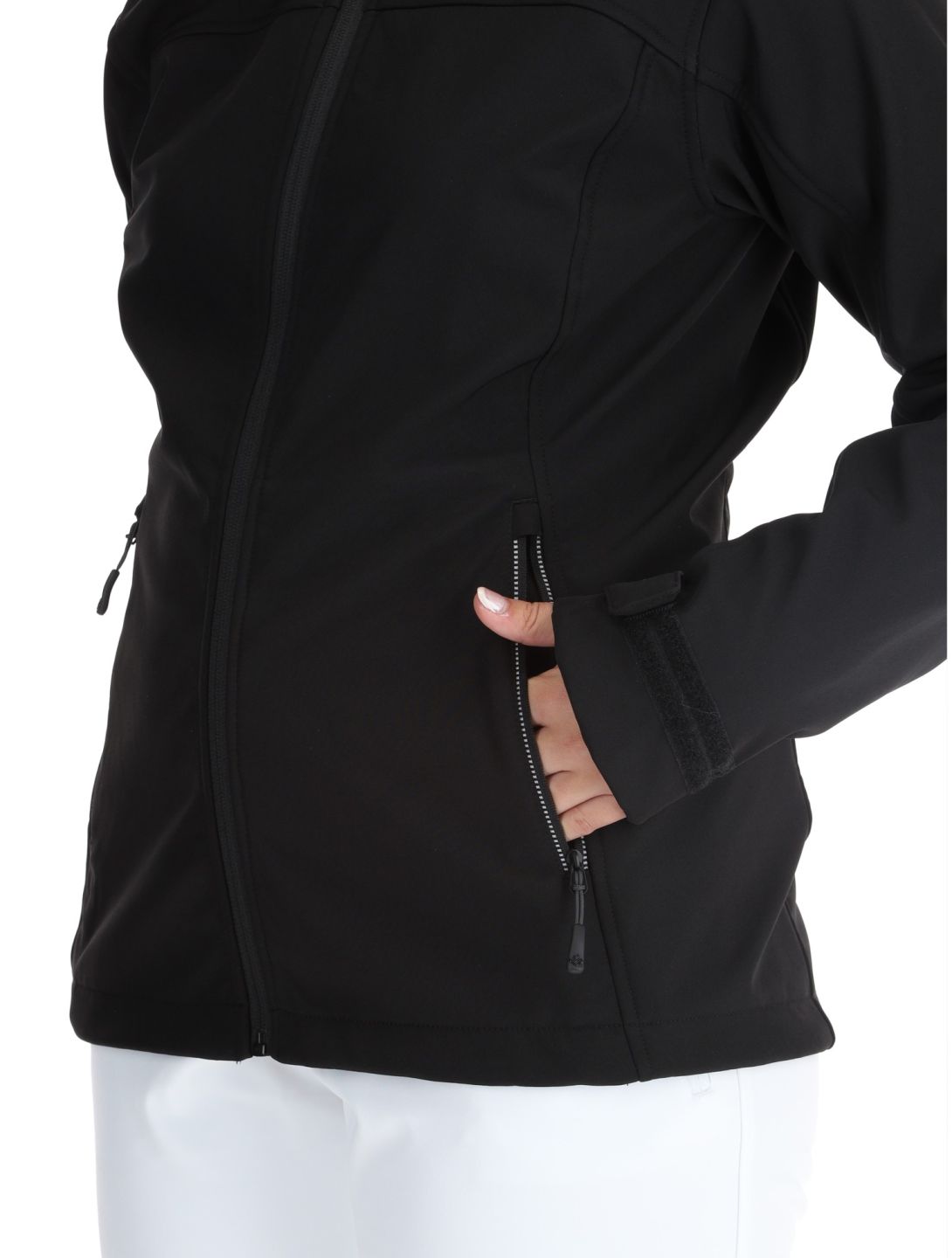 Kilpi, Ravia chaqueta de esquí softshell mujeres Black negro 