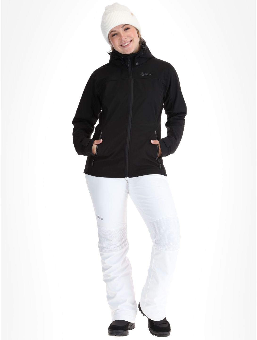 Kilpi, Ravia chaqueta de esquí softshell mujeres Black negro 