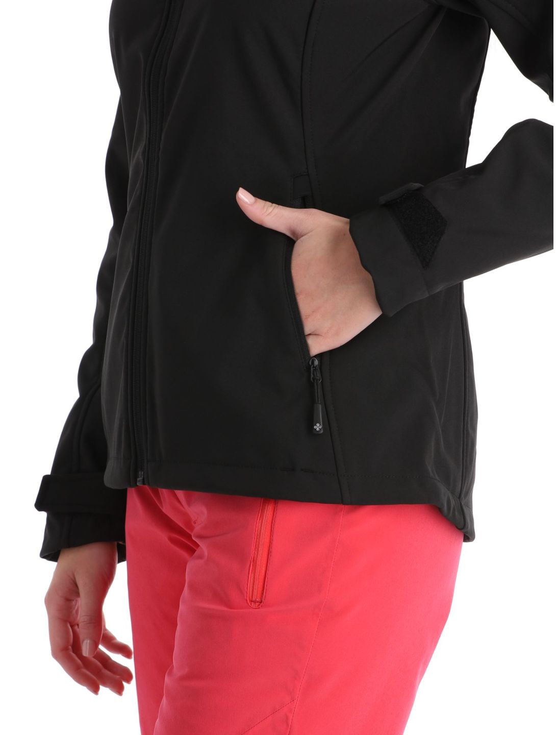 Kilpi, Ravia-W chaqueta de esquí softshell mujeres Black negro 