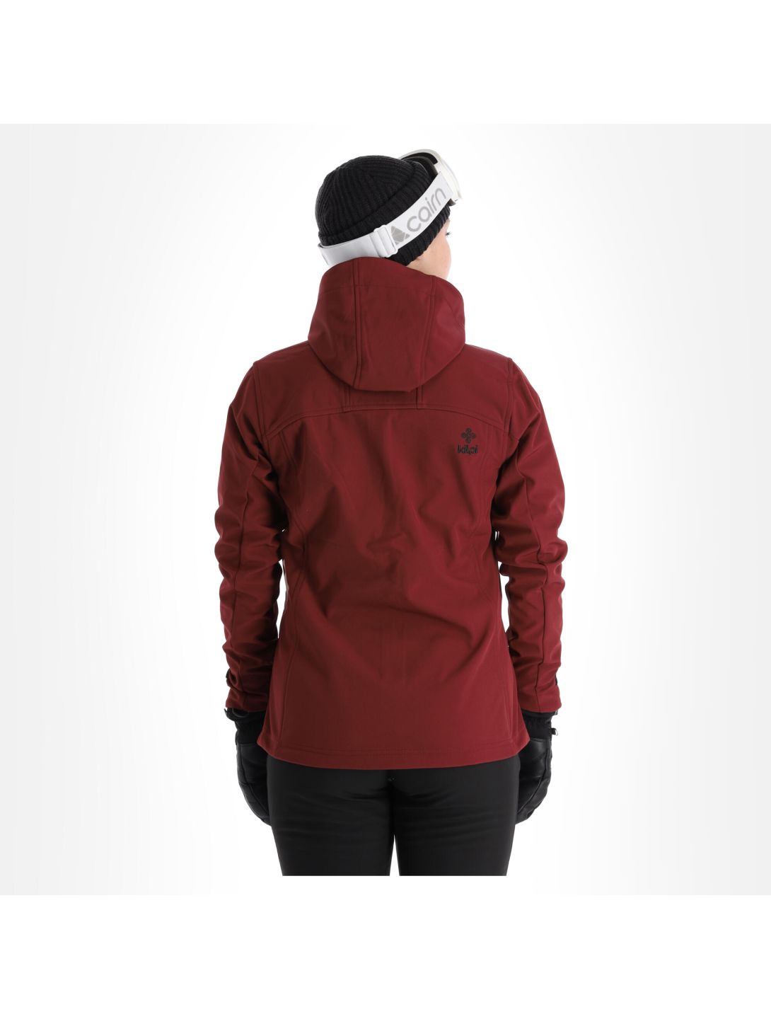 Kilpi, Ravia-W chaqueta de esquí softshell mujeres dark rojo 