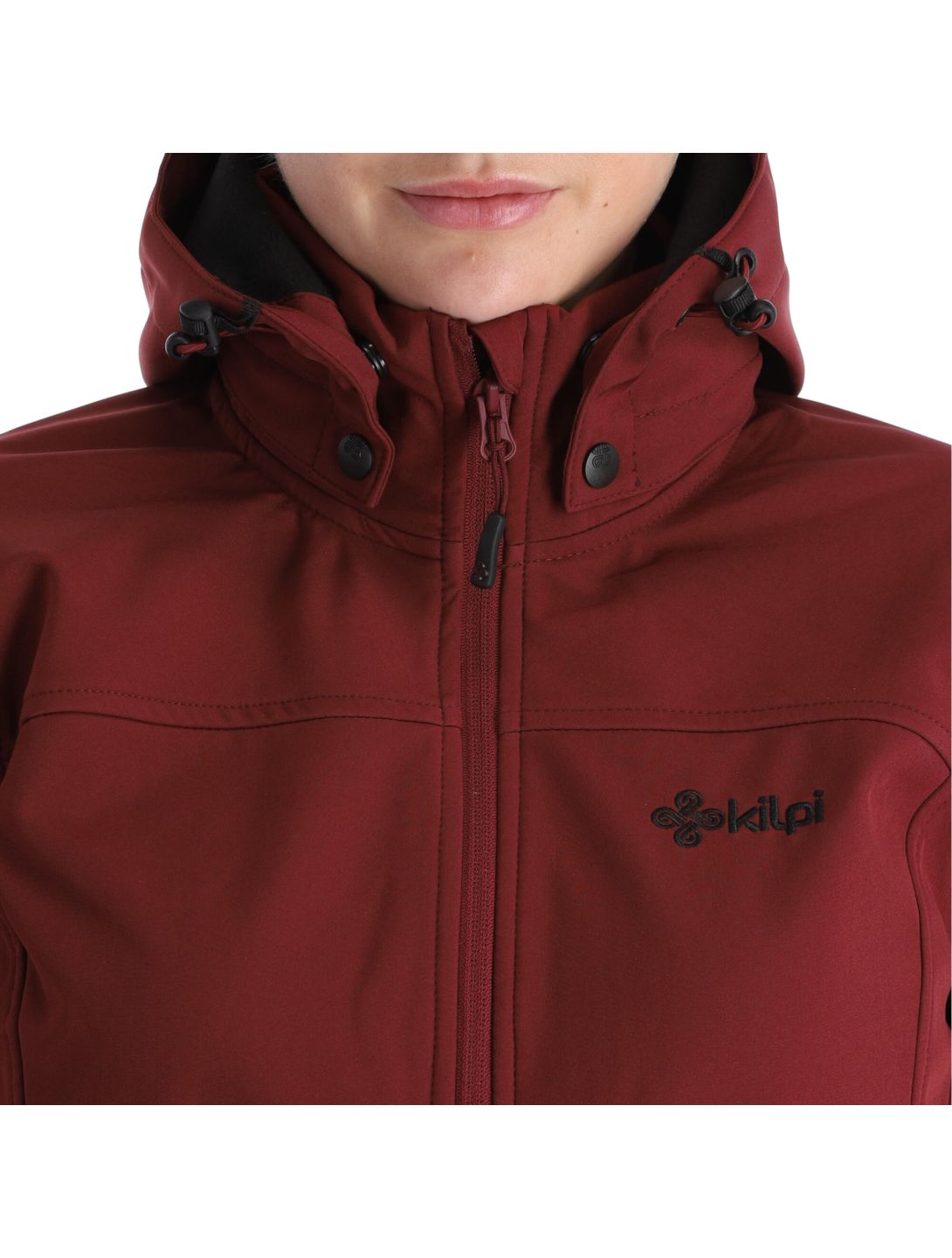 Kilpi, Ravia-W chaqueta de esquí softshell mujeres dark rojo 