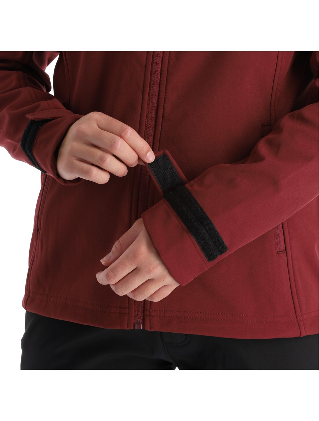 Kilpi, Ravia-W chaqueta de esquí softshell mujeres dark rojo 