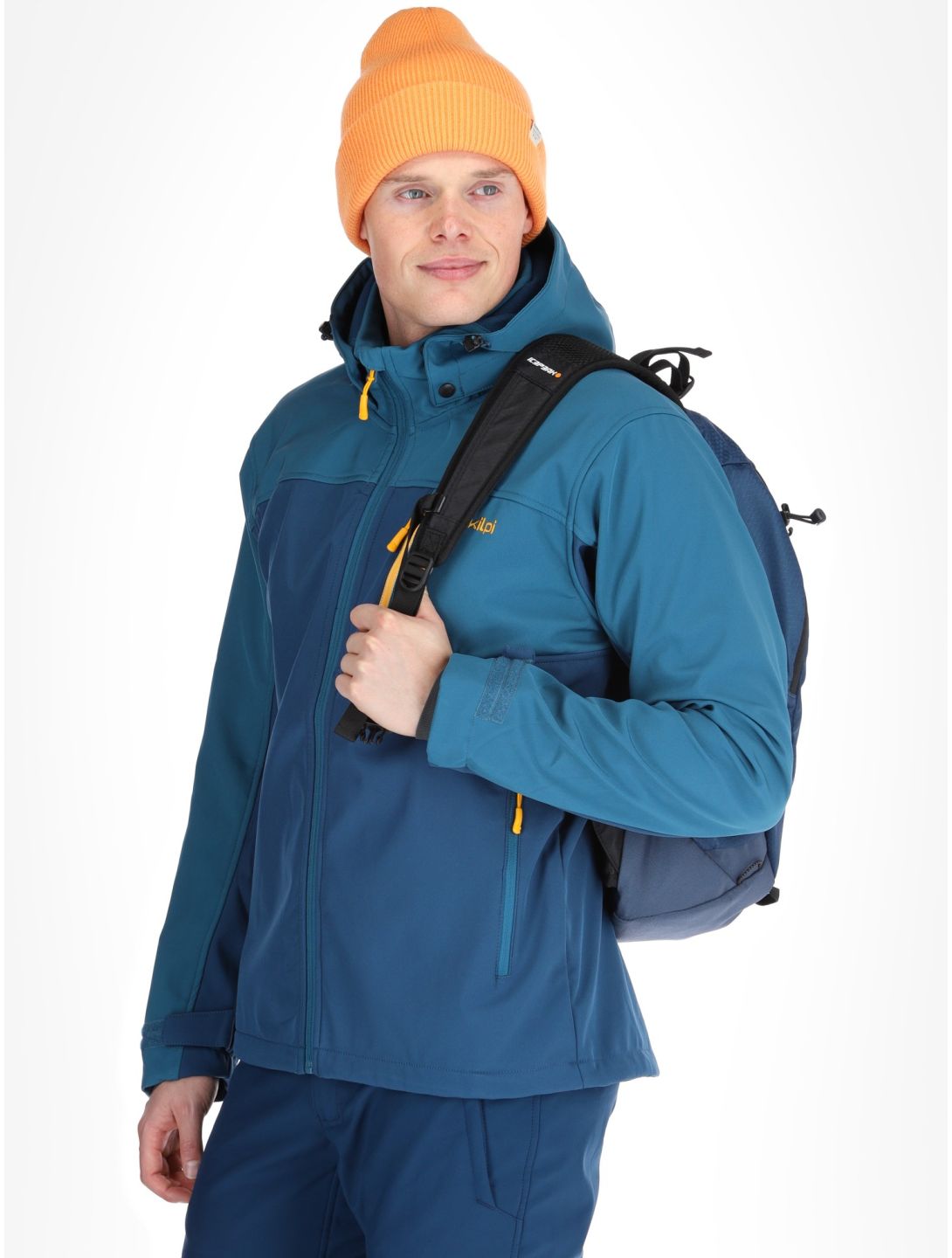 Kilpi, RAVIO chaqueta de esquí softshell hombres Dark Blue azul 