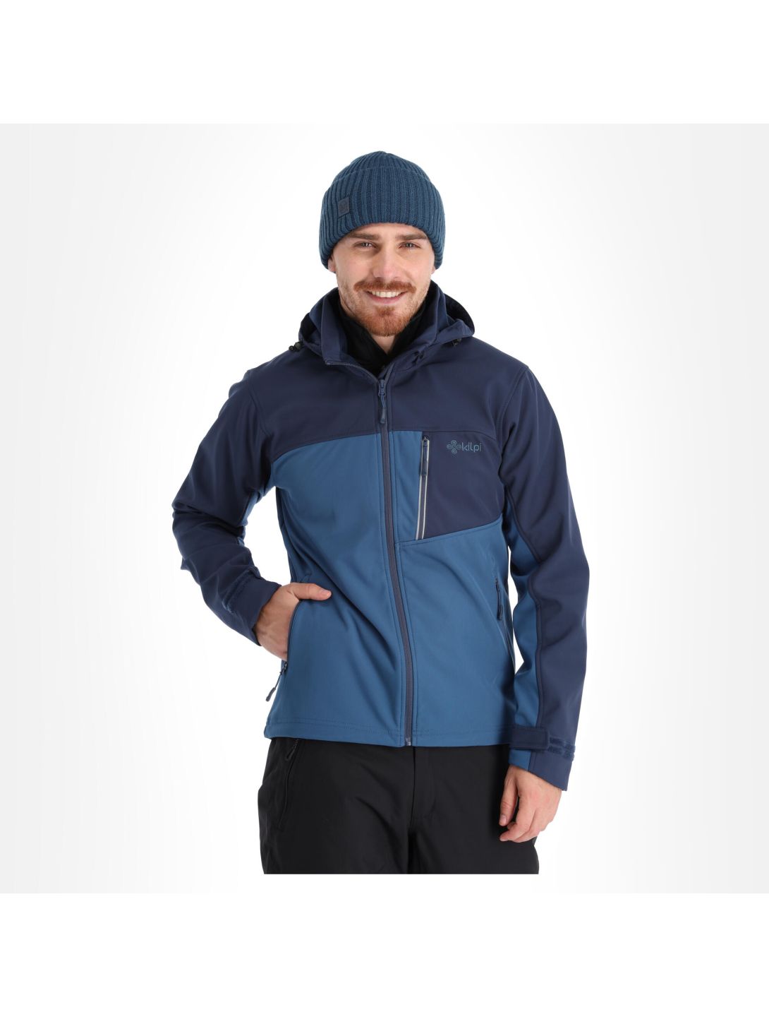 Kilpi, Ravio-M chaqueta de esquí softshell hombres dark azul 