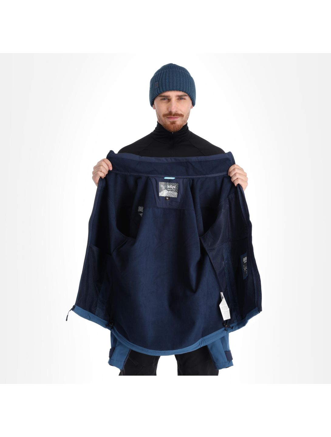 Kilpi, Ravio-M chaqueta de esquí softshell hombres dark azul 