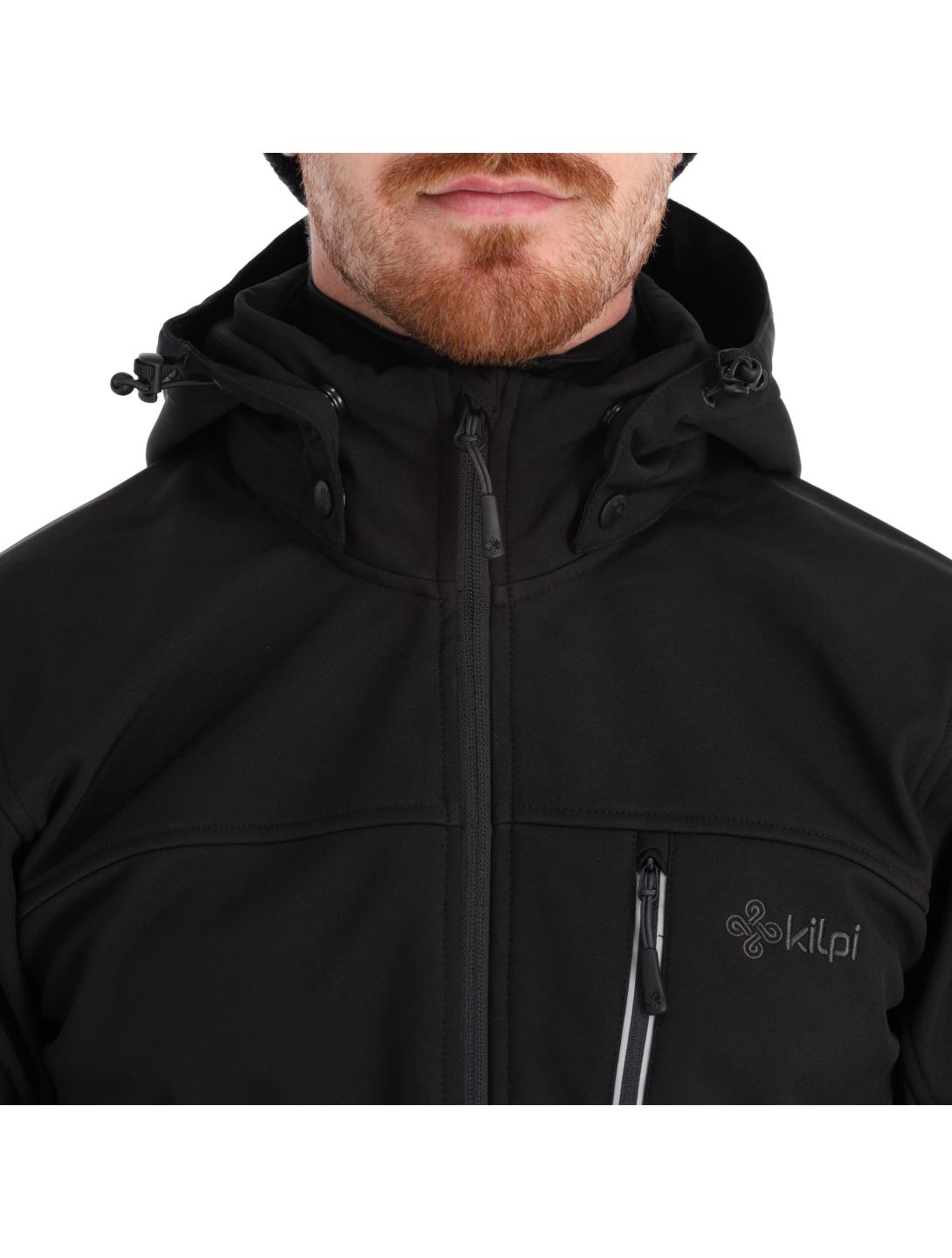 Kilpi, Ravio-M chaqueta de esquí softshell tallas extra grandes hombres negro 