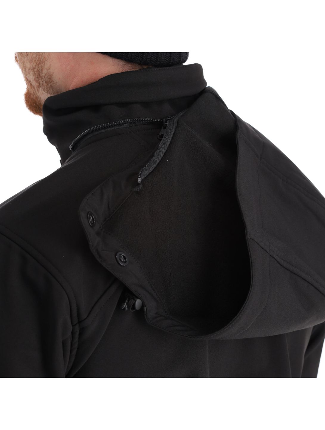 Kilpi, Ravio-M chaqueta de esquí softshell tallas extra grandes hombres negro 