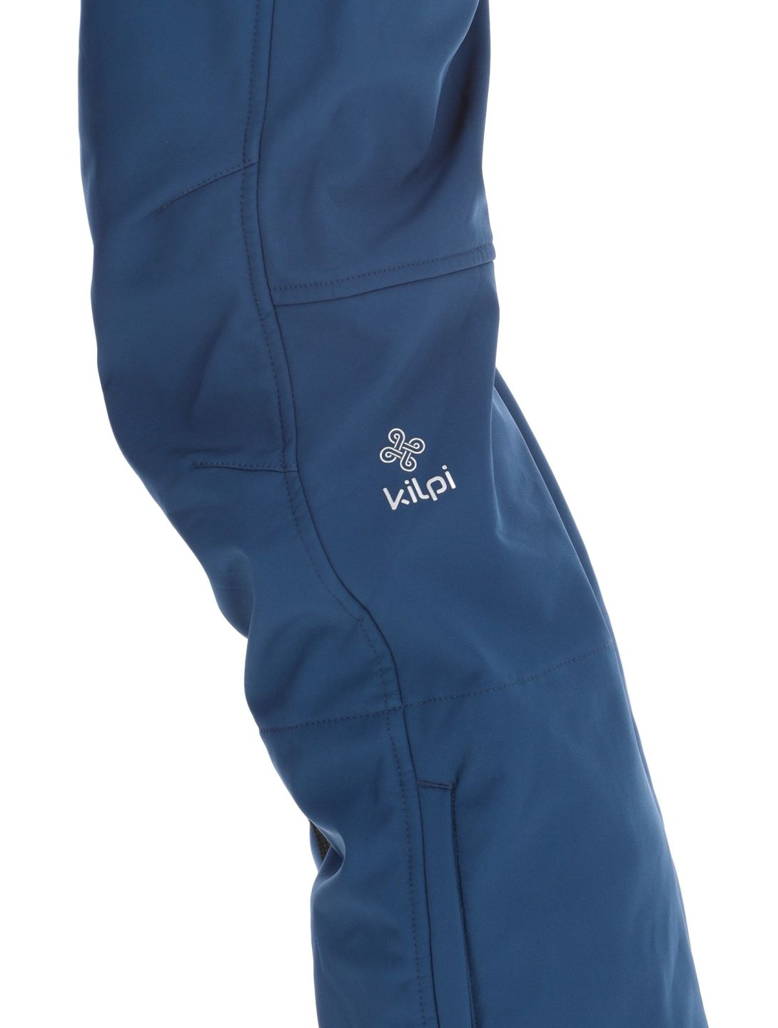 Kilpi, RHEA pantalones de esquí softshell hombres Dark Blue azul 