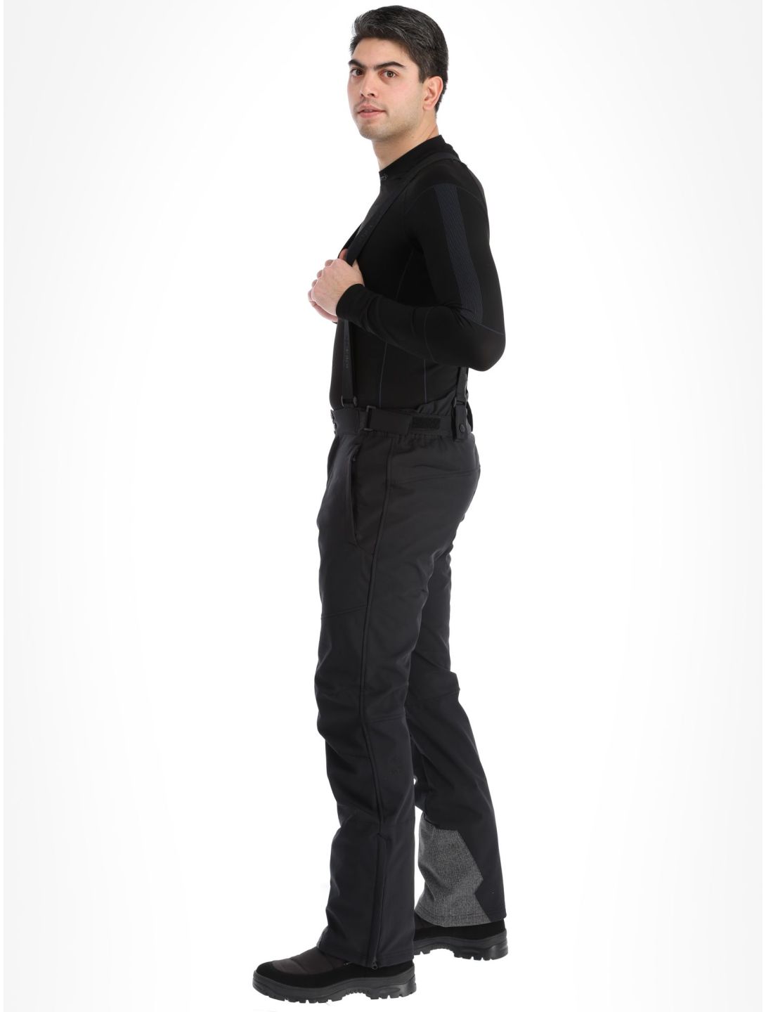 Kilpi, Rhea-M pantalones de esquí softshell hombres Black negro 