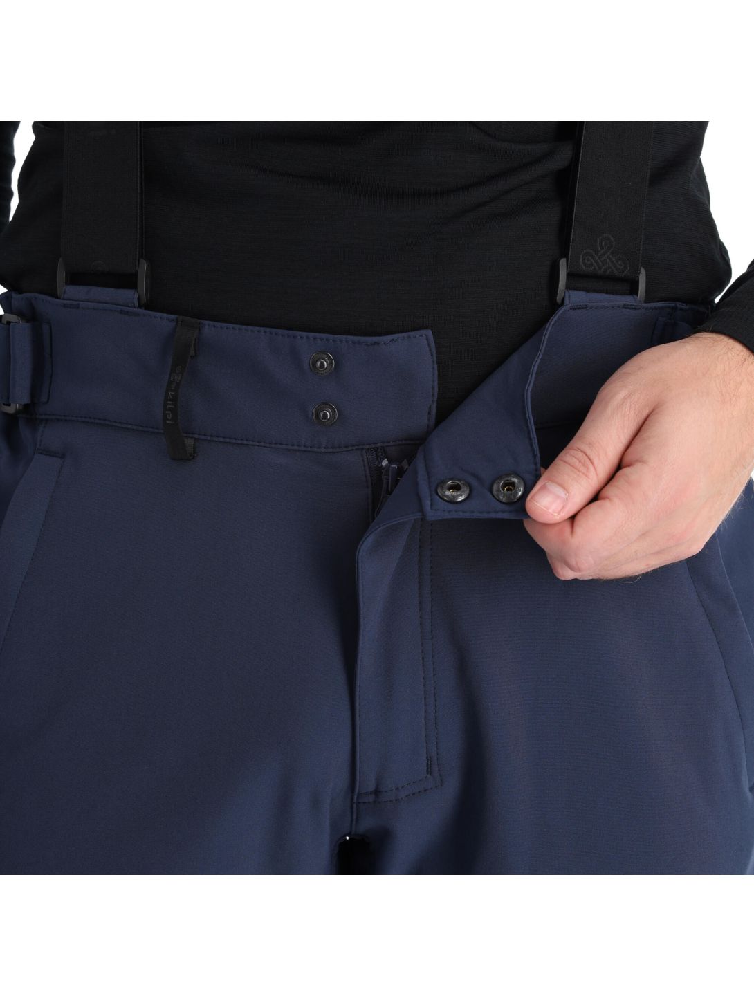 Kilpi, Rhea-M pantalones de esquí softshell hombres dark azul 