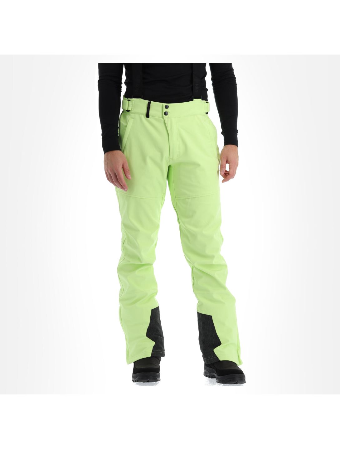 Kilpi, Rhea-M pantalones de esquí softshell hombres lime verde 