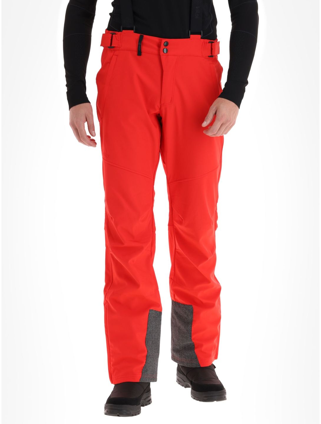 Kilpi, Rhea-M pantalones de esquí softshell hombres Red rojo 