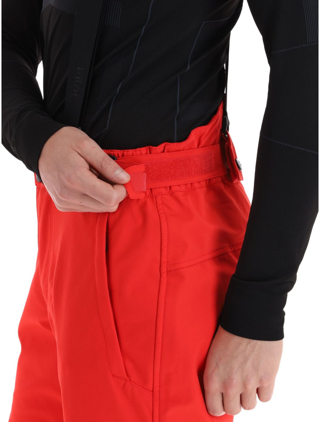 Kilpi, Rhea-M pantalones de esquí softshell hombres Red rojo 