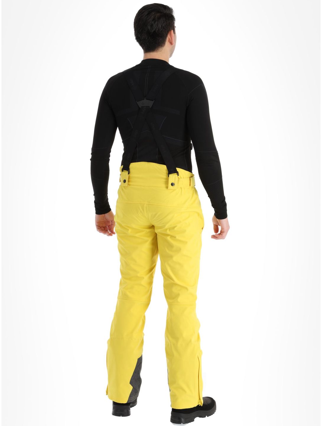 Kilpi, Rhea-M pantalones de esquí softshell hombres Yellow amarillo 