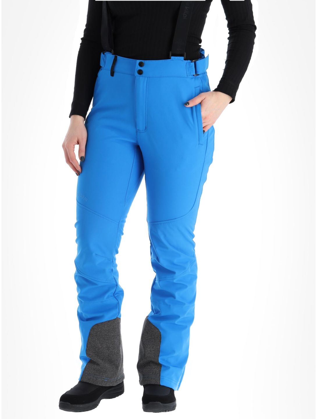 Kilpi, Rhea-W pantalones de esquí softshell mujeres Blue azul 