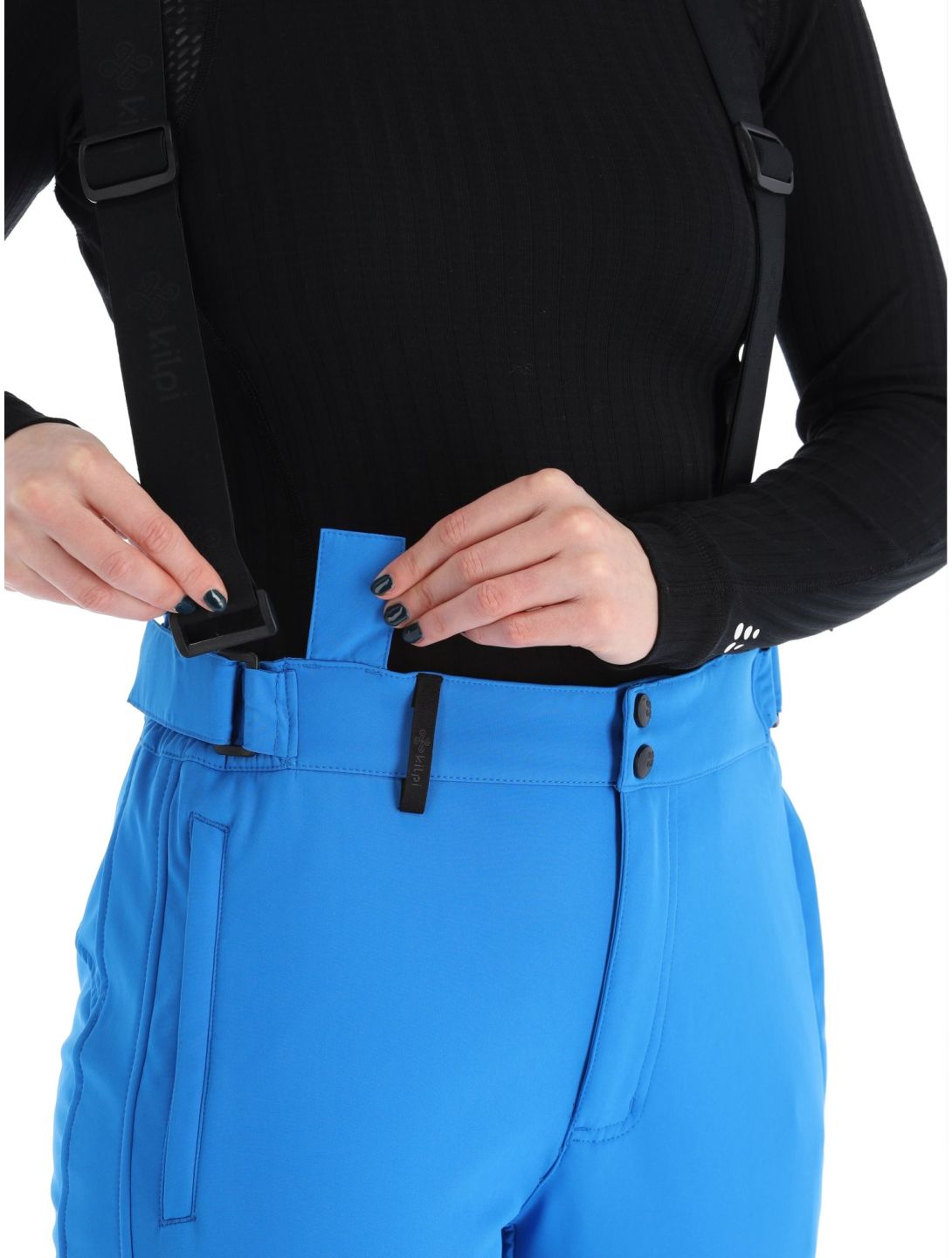 Kilpi, Rhea-W pantalones de esquí softshell mujeres Blue azul 