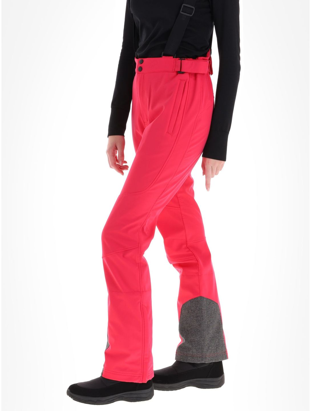 Kilpi, Rhea-W pantalones de esquí softshell mujeres Pink rosa 