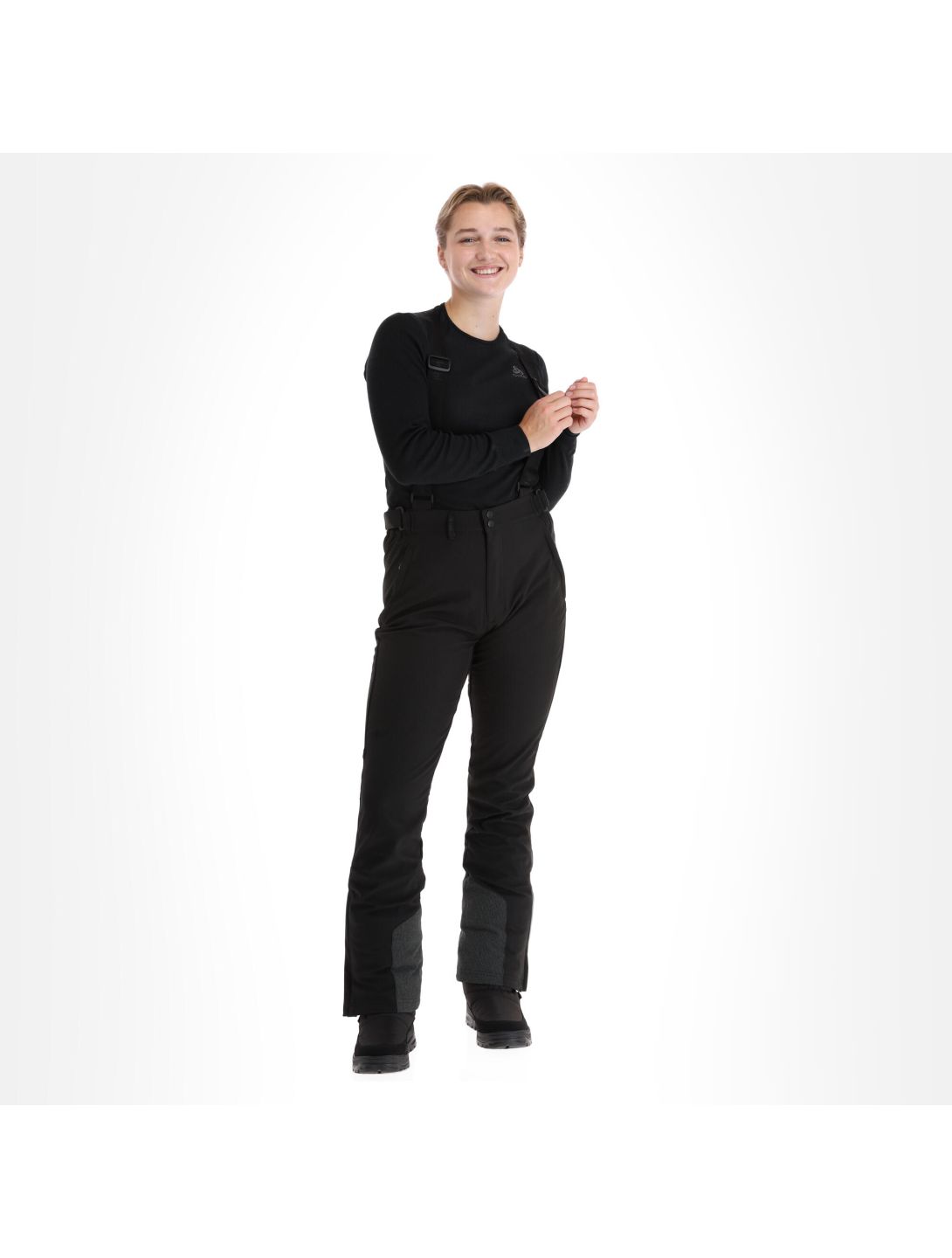 Kilpi, Rhea-W pantalones de esquí softshell mujeres negro 