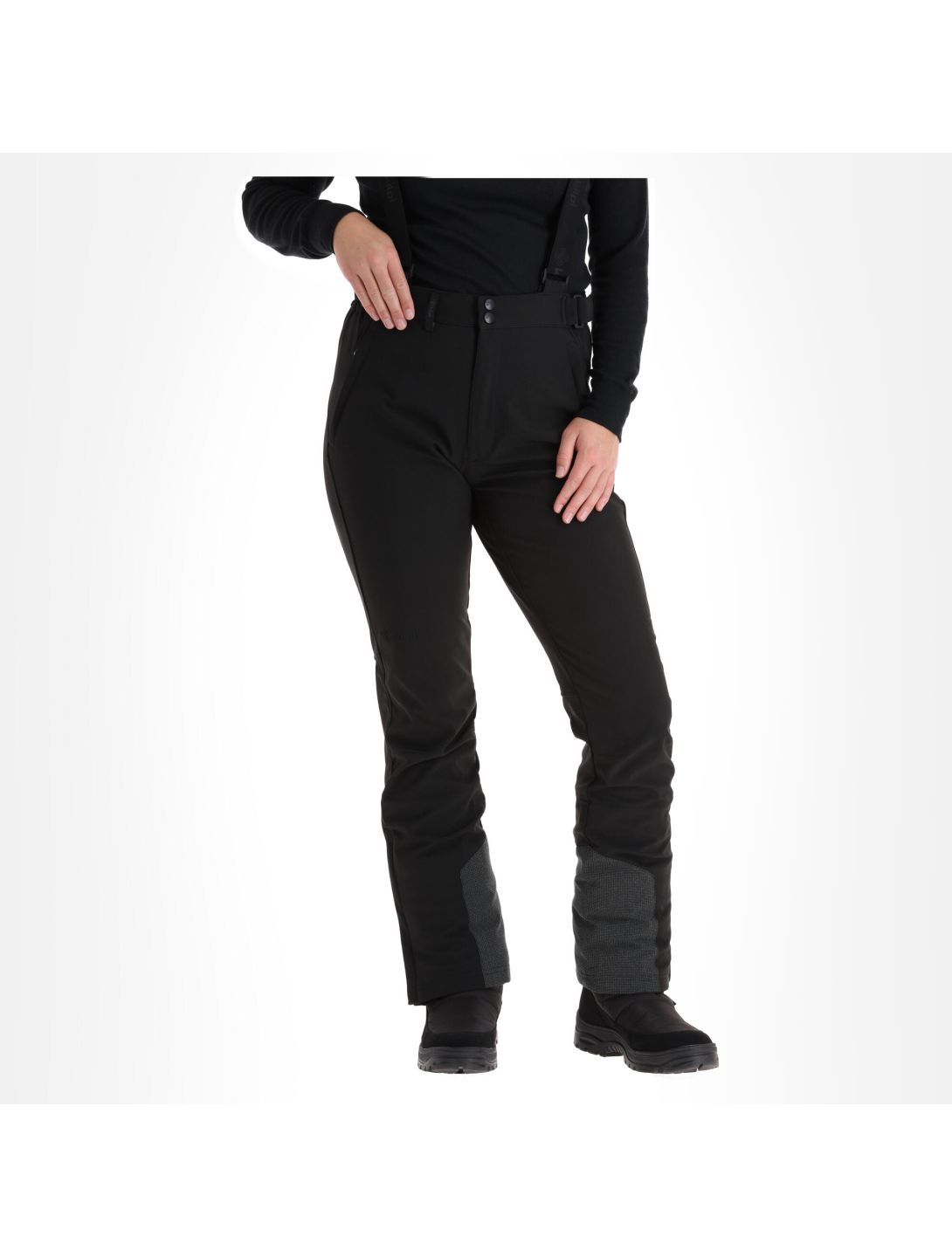 Kilpi, Rhea-W pantalones de esquí softshell mujeres negro 