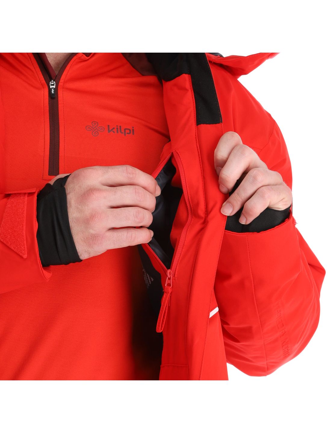 Kilpi, Tonn-M chaqueta de esquí hombres rojo 