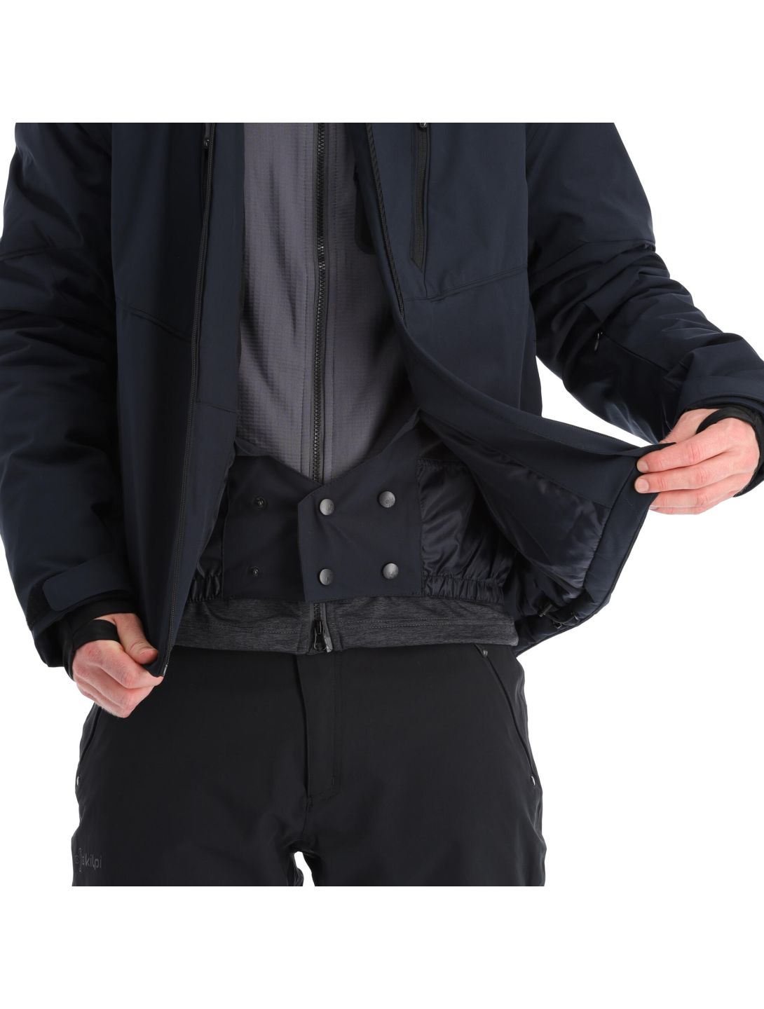 Kilpi, Tonn-M chaqueta de esquí hombres negro 