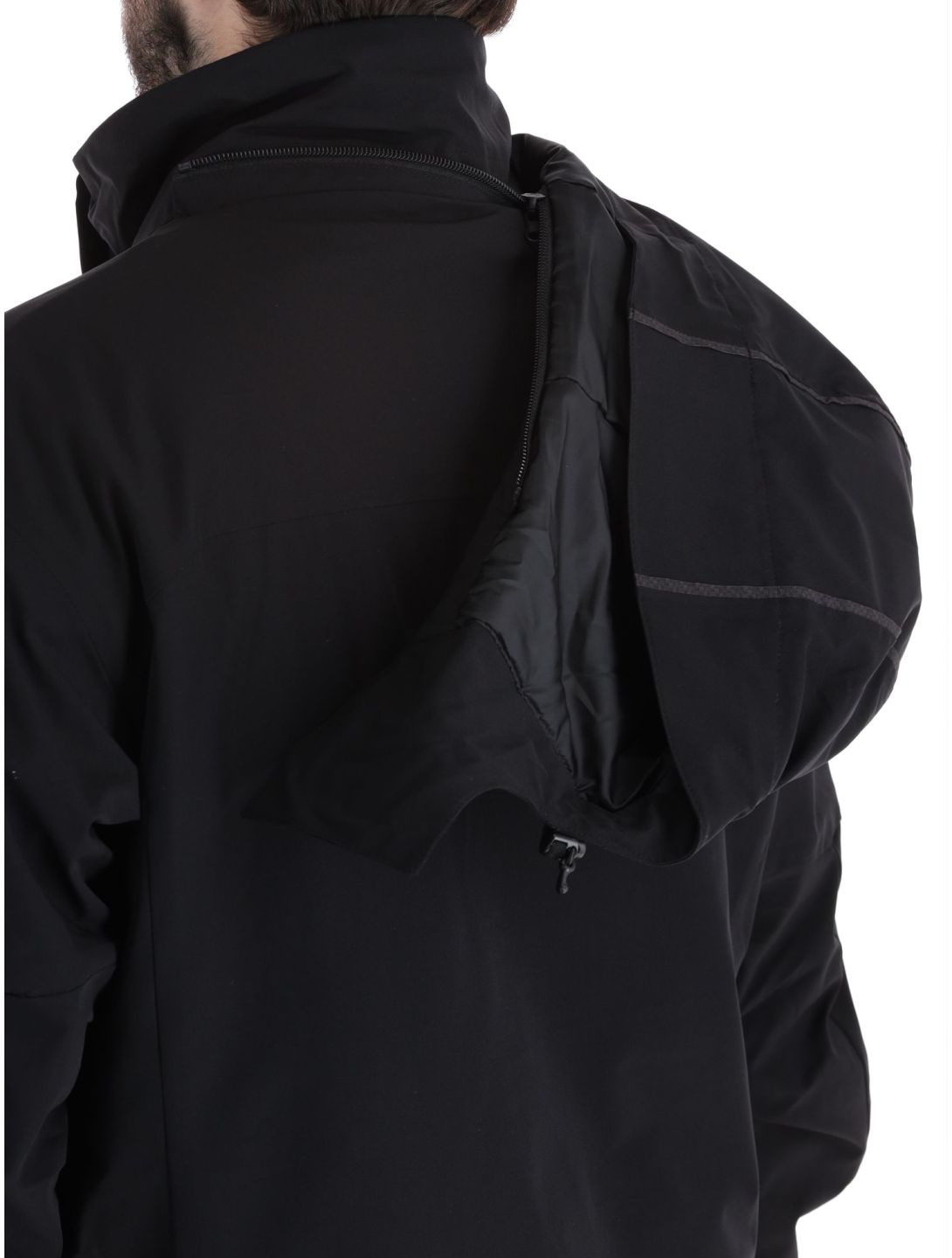 Kilpi, Tonnsi-M chaqueta de esquí hombres Black negro 