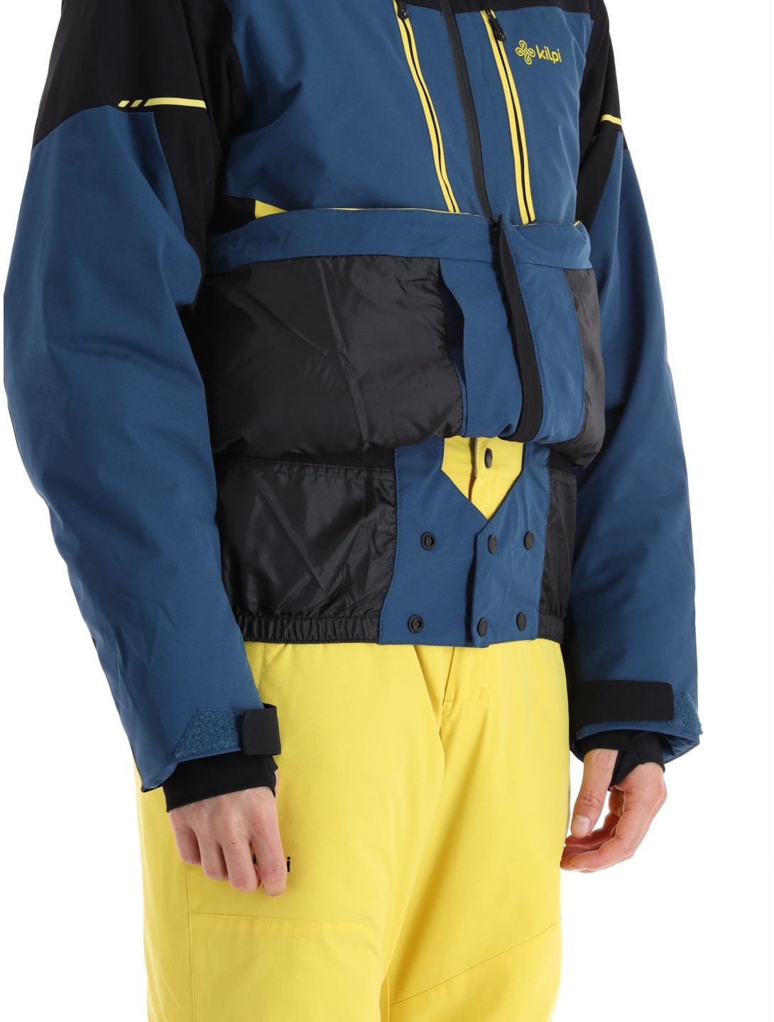 Kilpi, Tonnsi-M chaqueta de esquí hombres Yellow amarillo, azul 