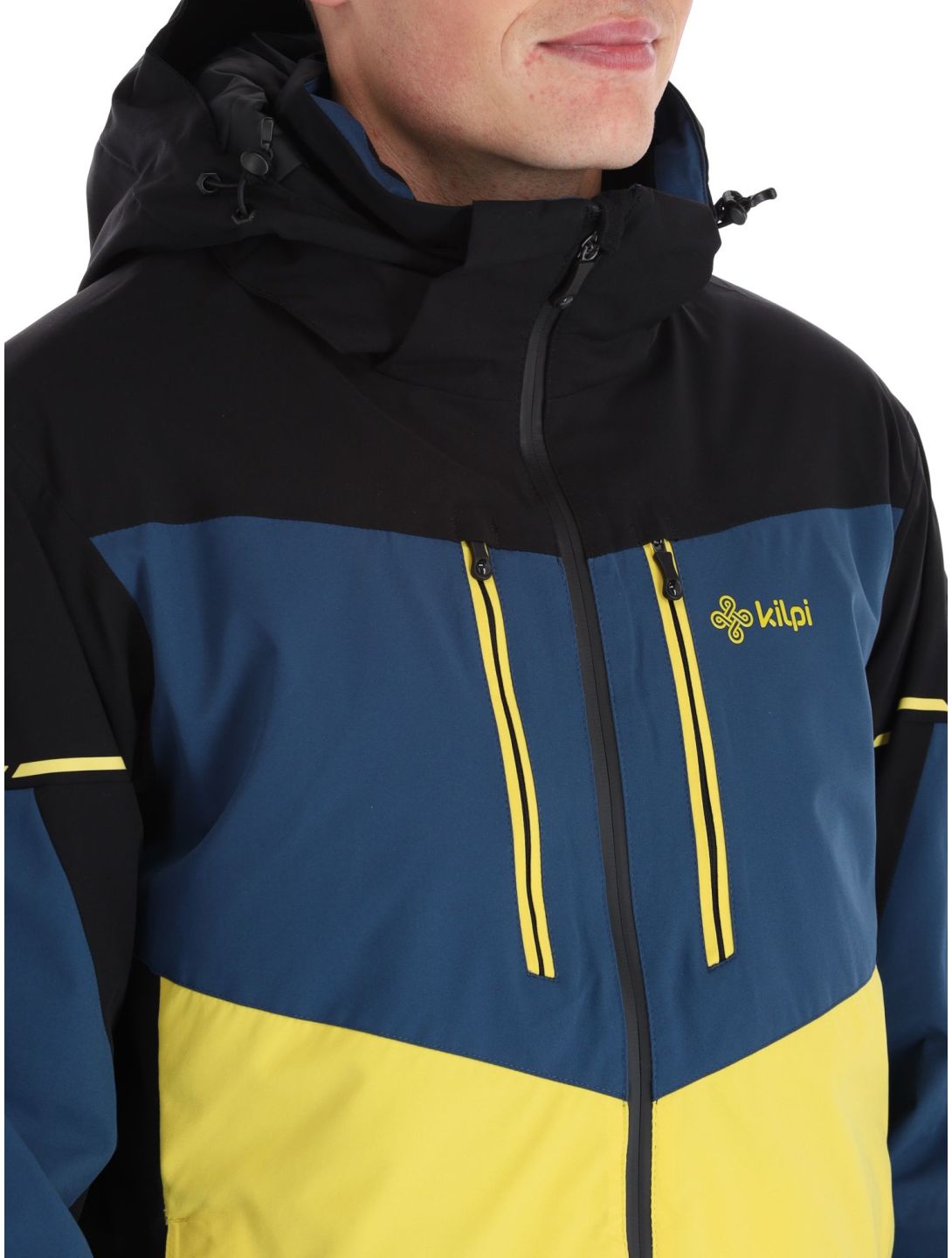 Kilpi, Tonnsi-M chaqueta de esquí hombres Yellow amarillo, azul 