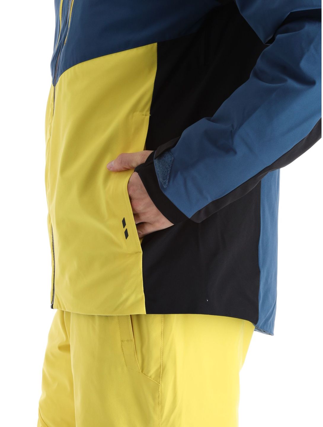 Kilpi, Tonnsi-M chaqueta de esquí hombres Yellow amarillo, azul 