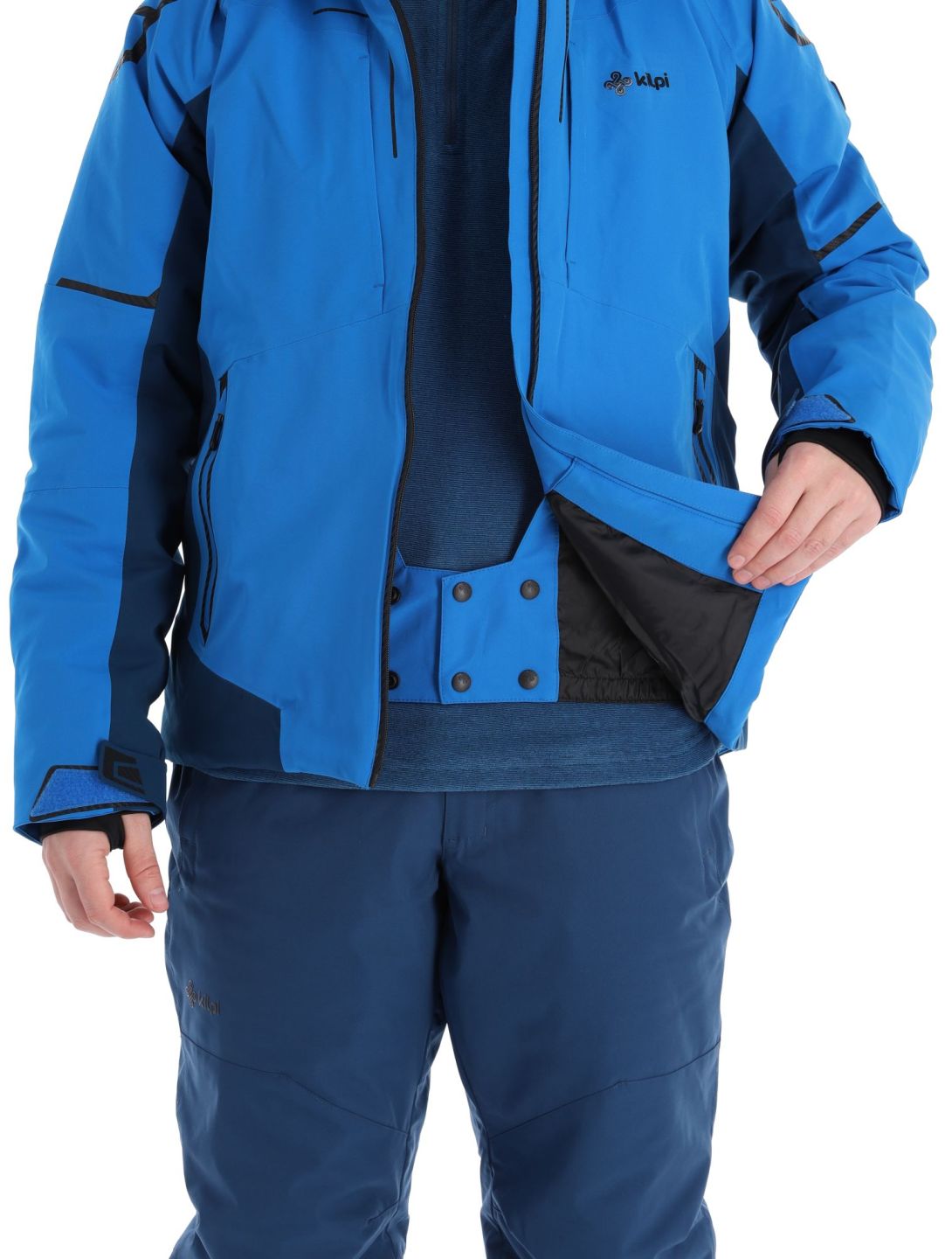 Kilpi, Turnau-M chaqueta de esquí hombres Blue azul 