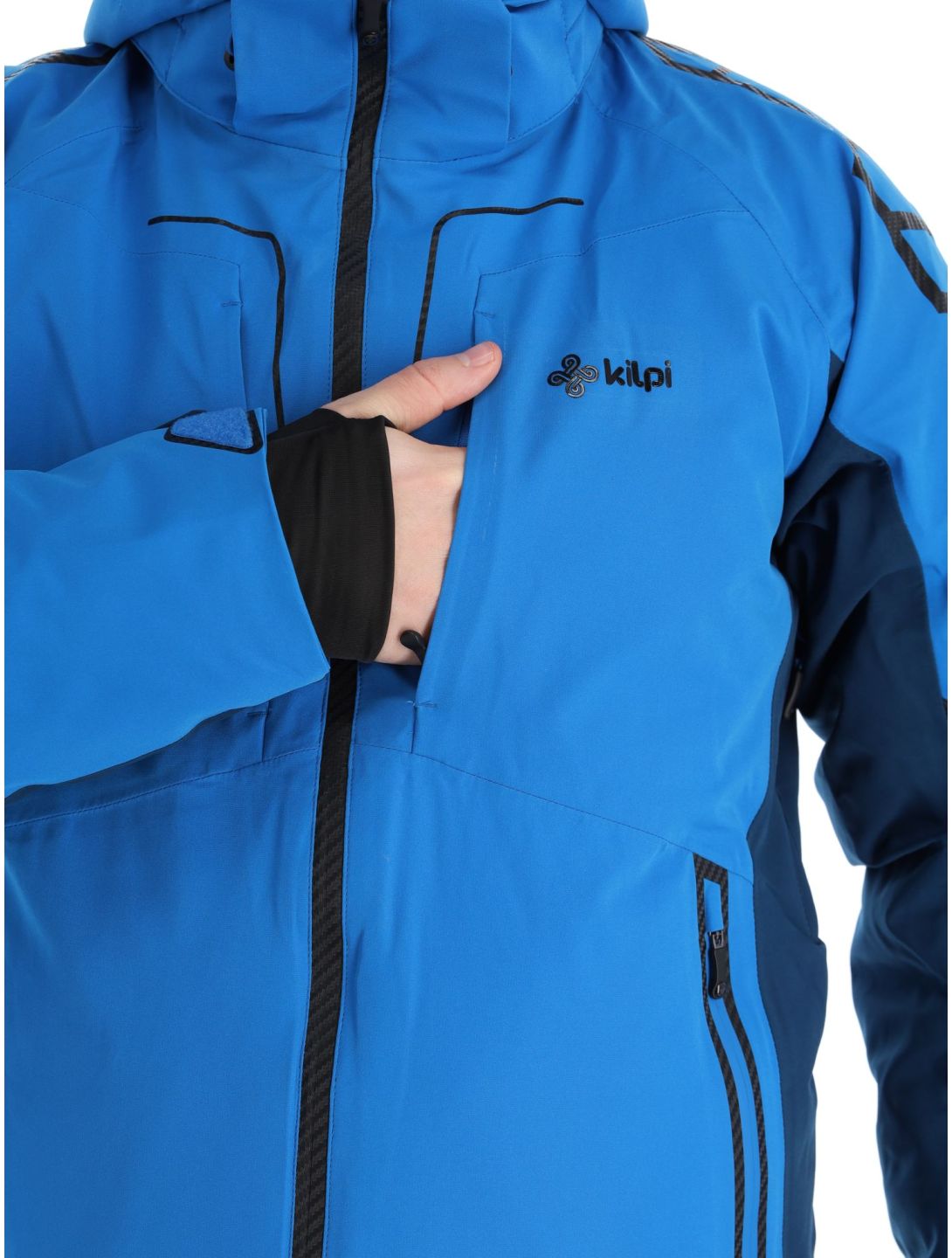 Kilpi, Turnau-M chaqueta de esquí hombres Blue azul 